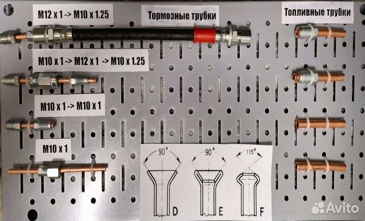 Ремонт тормозных трубок