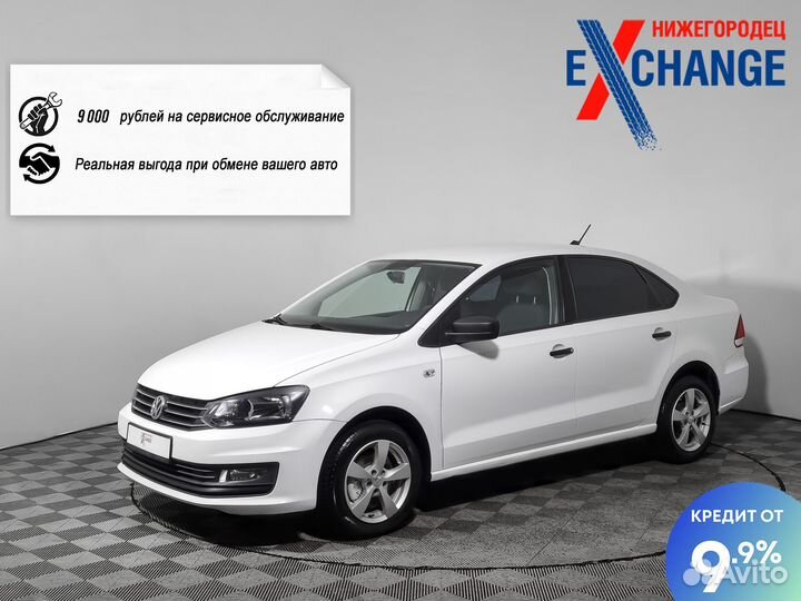 Volkswagen Polo 1.6 AT, 2018, 135 000 км