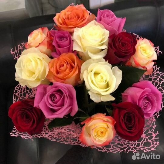 Букет 15 роз Цветы Иркутск