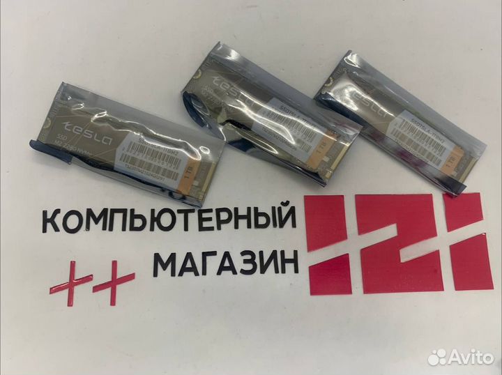 Новый 1tb SSD M.2 nvme накопитель tesla