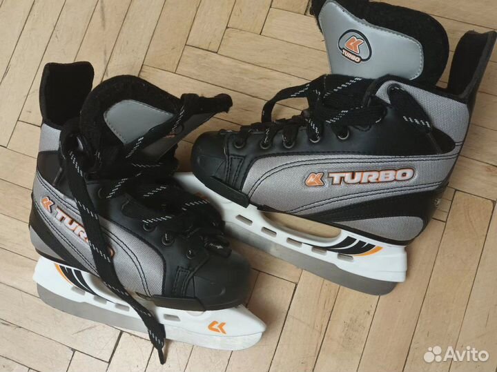 Коньки хоккейные 32-35р ск