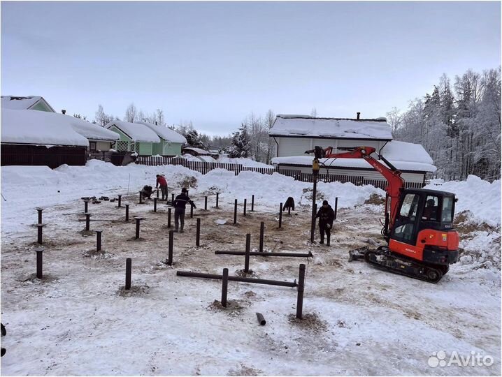 Сваи винтовые для фундамента