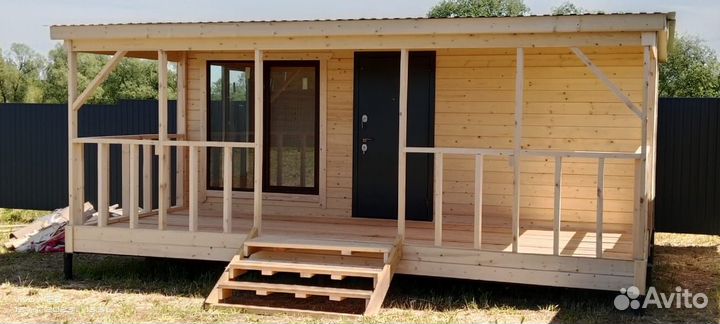 Дачный домик 6х4.8м