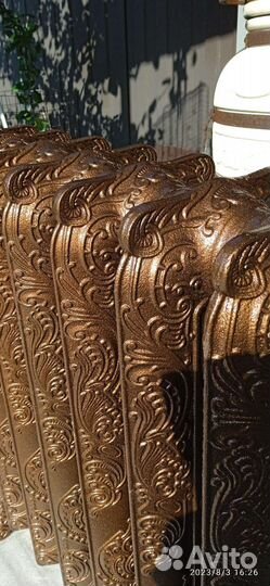 Радиатор отопления чугунный ретро