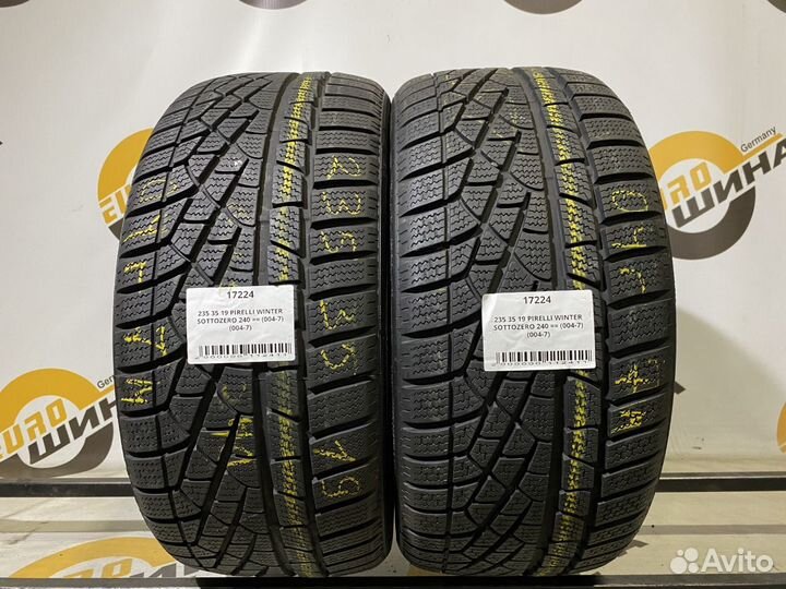 Pirelli Winter Sottozero 240 Serie II 235/35 R19
