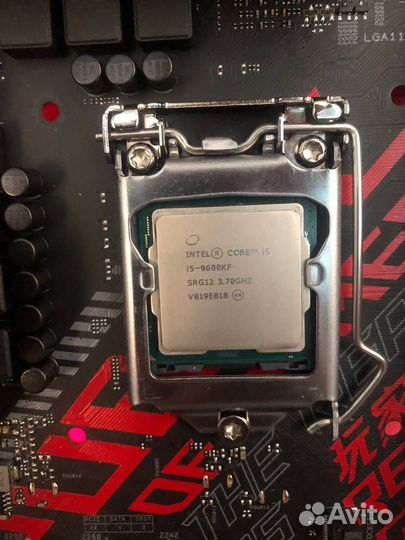 I5 9600kf процессор + материнская плата b360h