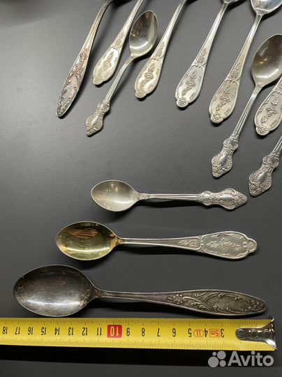 Столовые приборы из мельхиора СССР