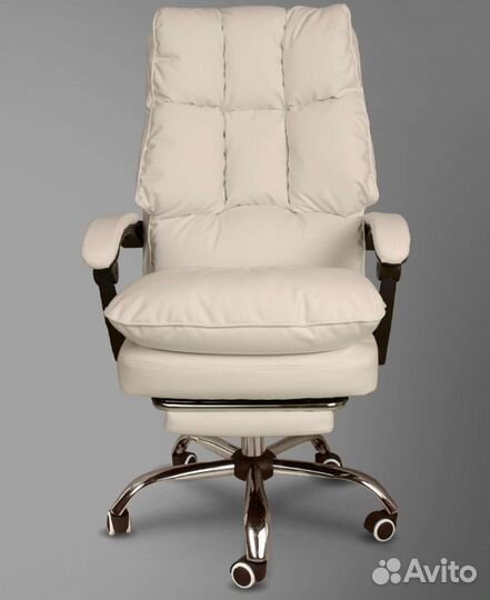 Кожанное кресло компьютерное кресло руководителя