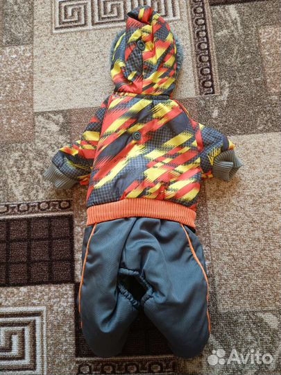 Комбинезон для маленьких собак размерs