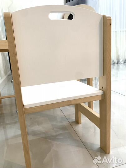 Детский стол и стулья от 1 до 6 лет Идеал