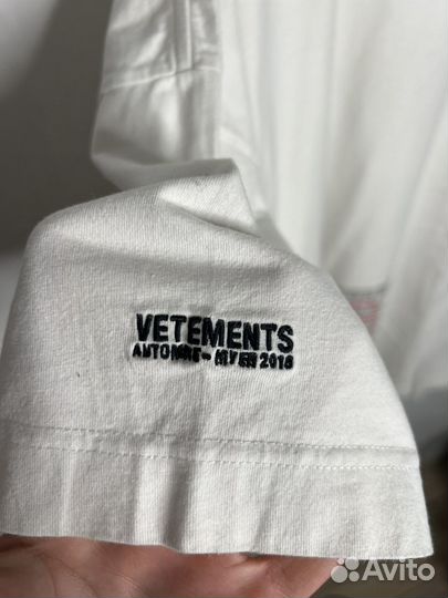 Футболка Vetements