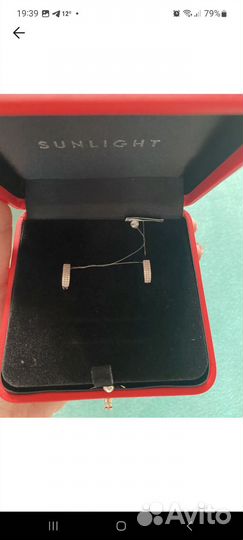 Золотые серьги