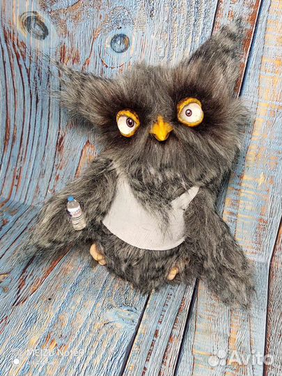 Интерьерная игрушка Крэйзи Сова. Сова с утра