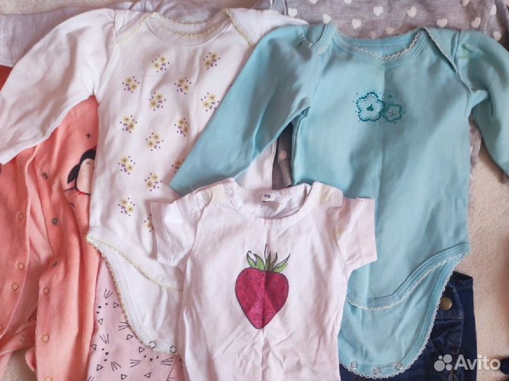 Пакет вещей для девочки 68 74