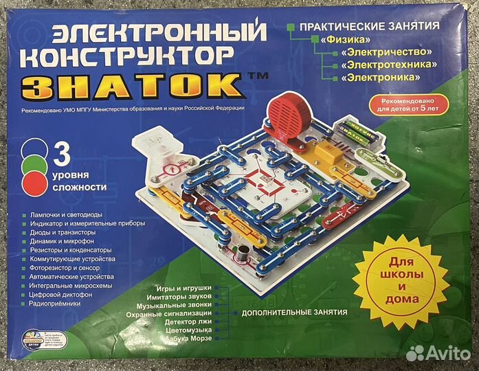 Электронный конструктор знаток 999 схем