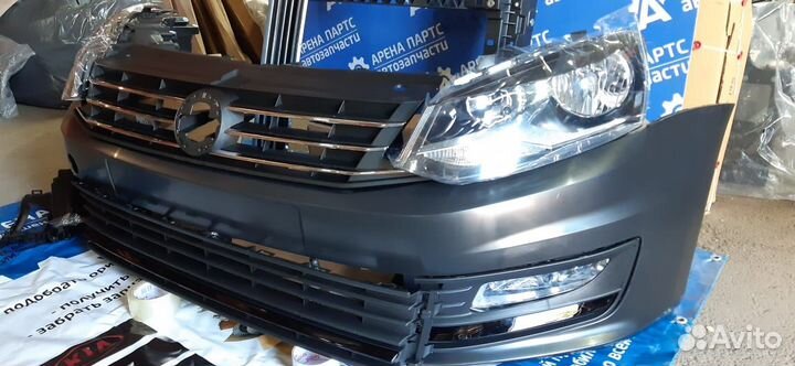 Volkswagen polo Усилитель переднего бампера