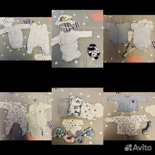 Детская одежда для девочек 56 пакетом (пакет 2)