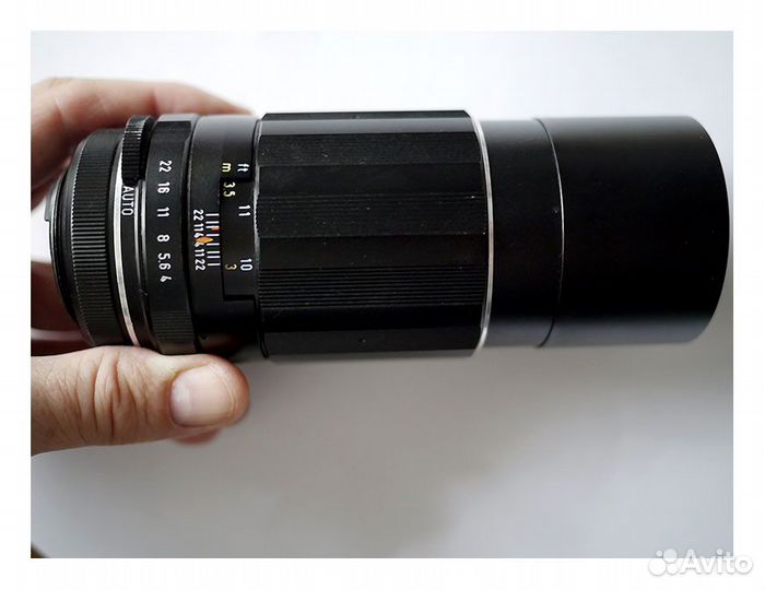 Super-Multi-Coated takumar 200mm F4 телевик