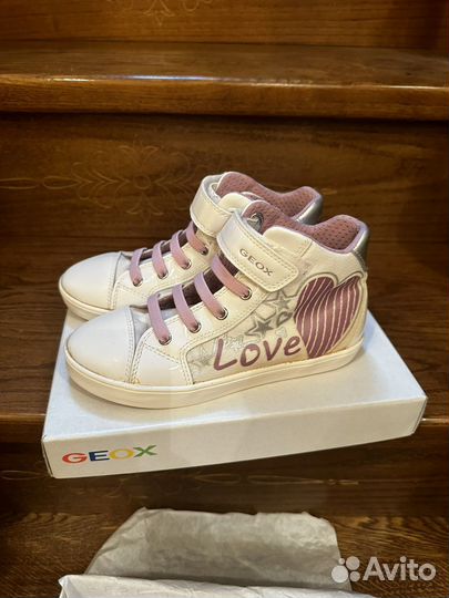 Кеды для девочки geox