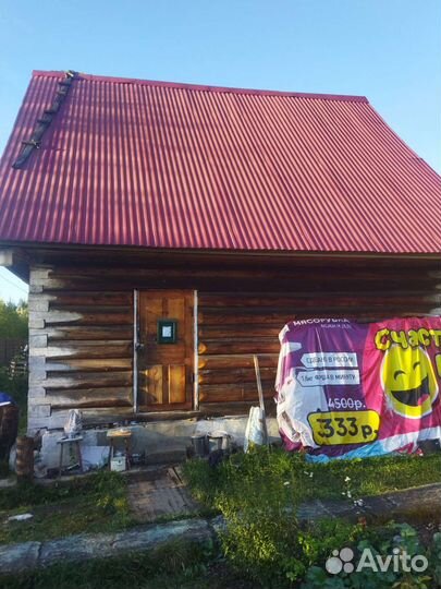 Сруб дома, бани