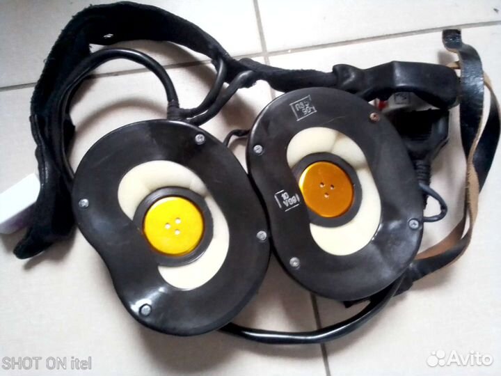 Наушники ларингофон танковые гвш-Т-13