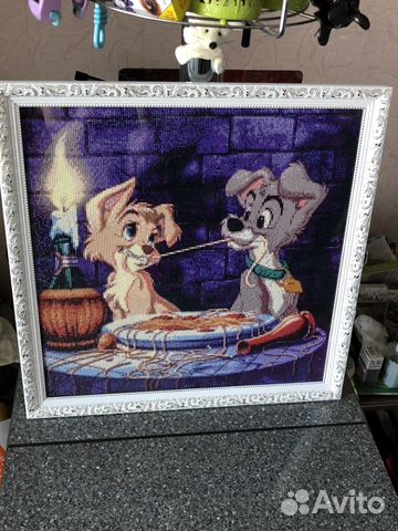 Сборка-выкладка алмазной вышивки- мозаики за Вас