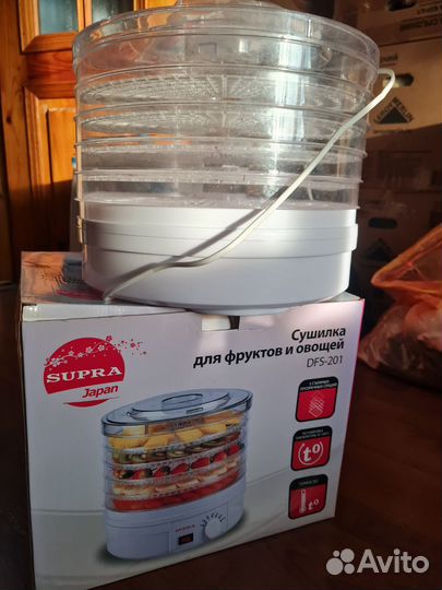 Сушилка для овощей и фруктов Supra dfs-201