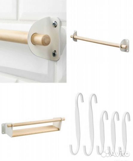 Кухонная полочка-рейлинг неребю IKEA новые