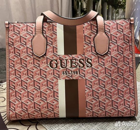 Сумка шоппер guess оригинал