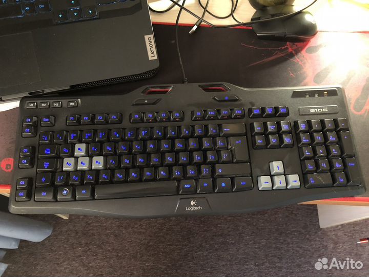 Игровая клавиатура logitech g105