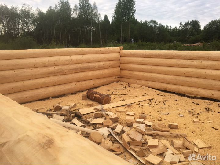 Изготовление срубов под заказ, стаж работы 20 лет