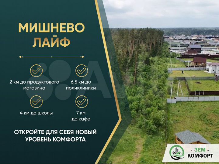 Участок 6 сот. (СНТ, ДНП)