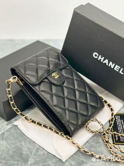 Сумка chanel натуральная кожа