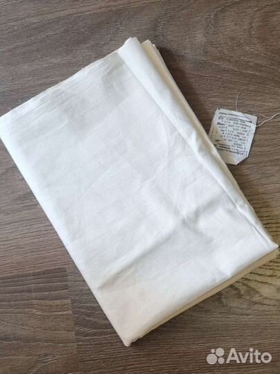 Скатерть, полотенца, простынь лен СССР