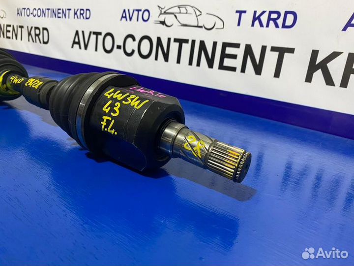 Привод передний левый Mazda Mpv LW3W L3