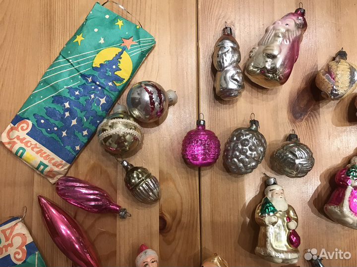 Елочные игрушки СССР