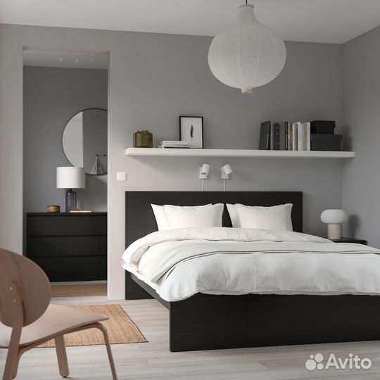 Кровать IKEA malm