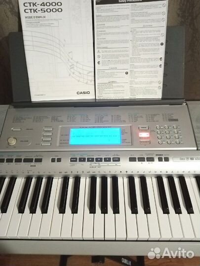 Синтезатор casio ctk-4000 с подставкой