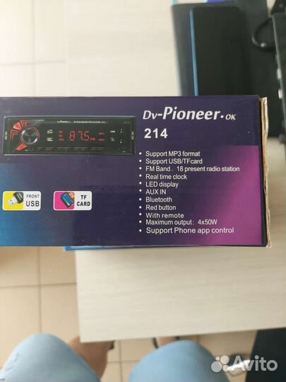 Магнитола Pioneer v214