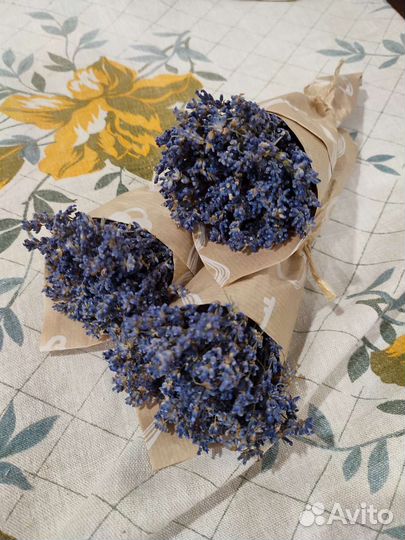Букеты из лаванды