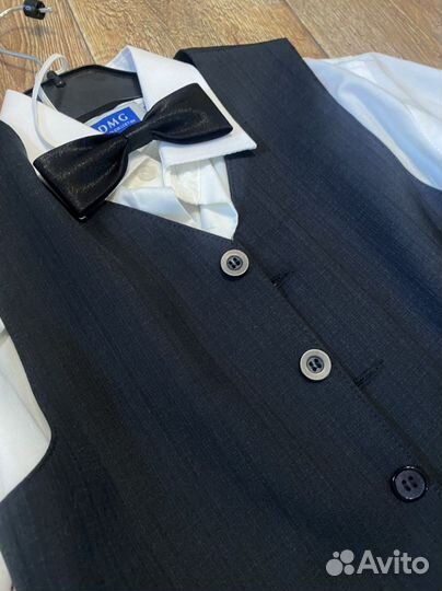 Школьный костюм для мальчика 122 128 черный