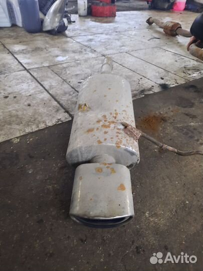 Банка глушителя прямая