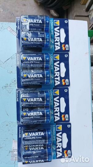 Батарейки varta alkaline