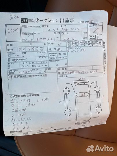 Бмв Х3 в разбор