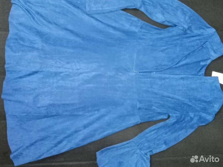 Платье из искусственной замши