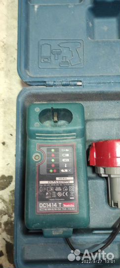 Аккумуляторная дрель шуруповерт makita 14,4в