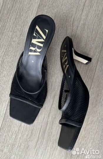 Босоножки мюли Zara