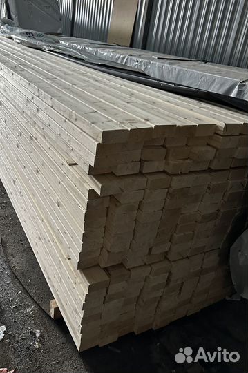 Доска сухая строганная 45*145*6009