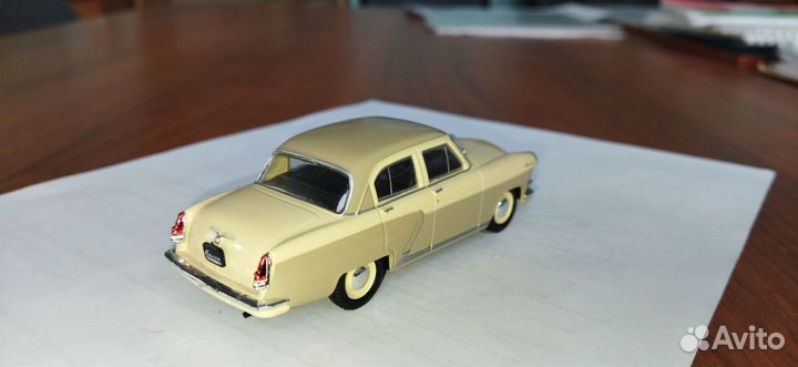 Модель газ-21 DeAgostini 1/43