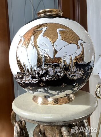 Emaux longwy ваза